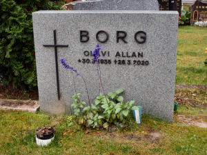 Viimeinen leposija - Olavi Allan Borg 