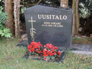 Viimeinen leposija - Eino Oskari Uusitalo 