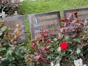 Viimeinen leposija - Matti Arvo Armas Laurila