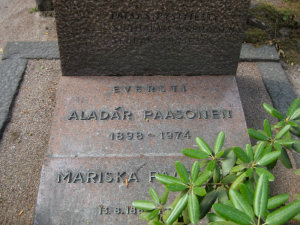 Viimeinen leposija - Alad�r Antero Zolt�n B�la Gyula Arp�d Paasonen