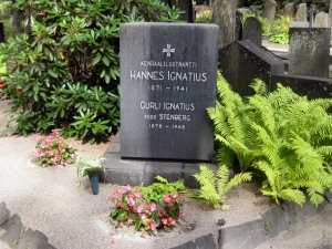 Viimeinen leposija - Johannes Ferdinard (Hannes) Ignatius