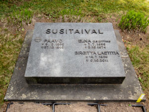 Viimeinen leposija - Paavo Oskar Edvard Susitaival