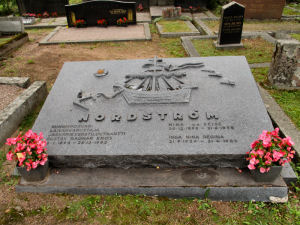 Viimeinen leposija - Gustav Ragnar Enos Nordstr�m